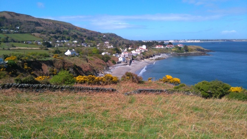 Port e Vullen beach from Maughold Head